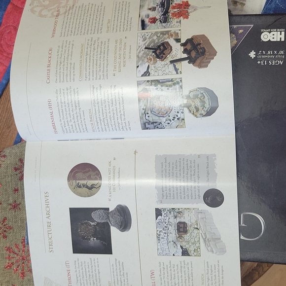 Like new Game of Thrones 4D "Puzzle of Westeros" - mostly unopened - Picture 7 of 11